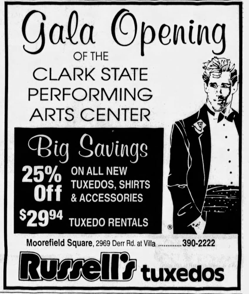 Clark State Performing Arts Center pages