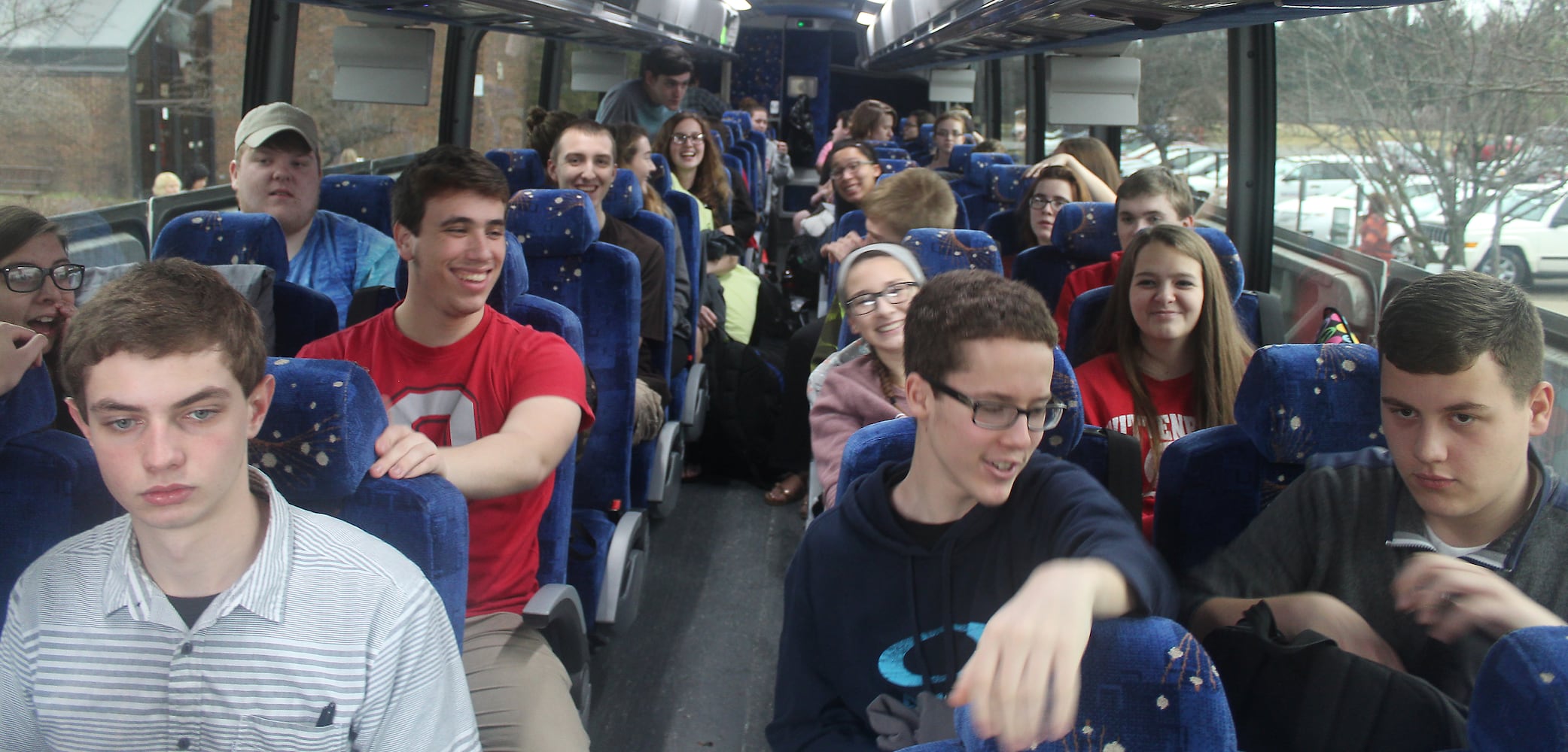 PHOTOS: Kenton Ridge band prepares for performance during Mardi Gras