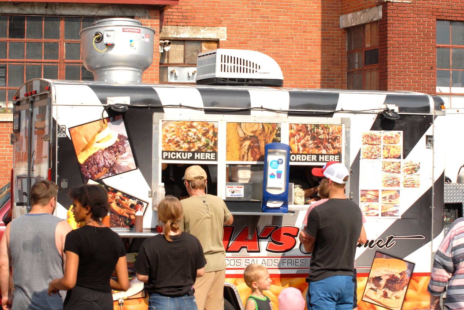 Did we spot you at Champion City Food Truck Rally at Mother Stewart's Brewing?