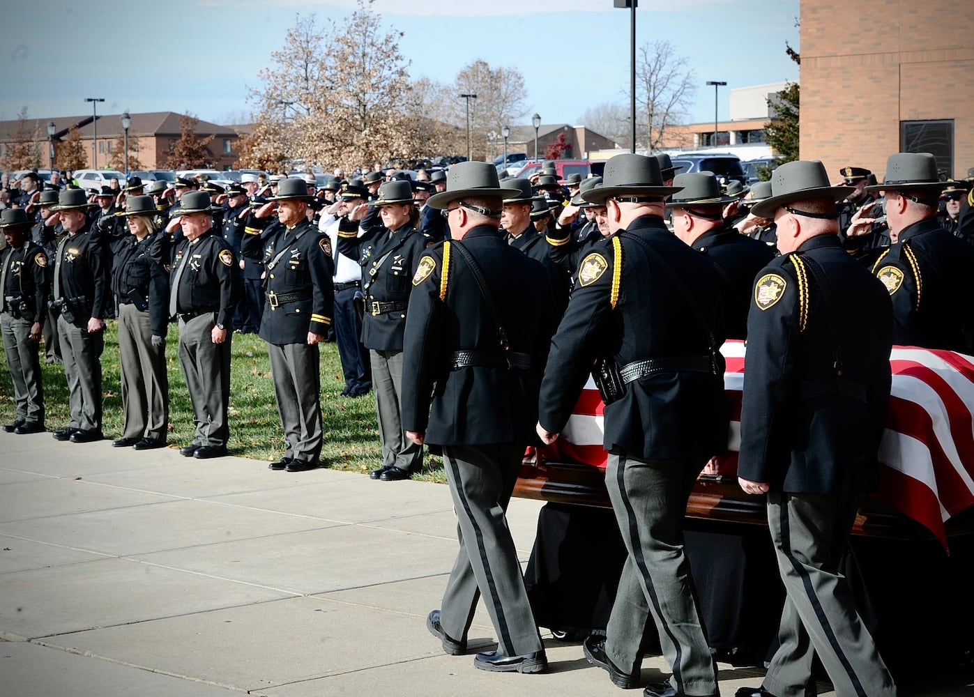 PHOTOS: Greene County Sheriff Gene Fischer laid to rest