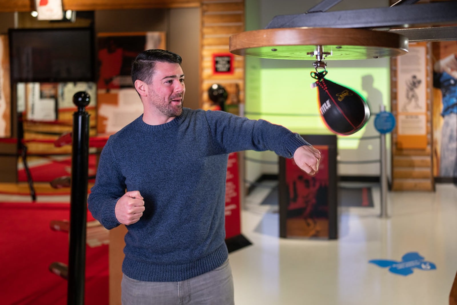 There are several exhibits to see at the Muhammad Ali Center in Kentucky. RYAN ARMBRUST/MUHAMMAD ALI CENTER