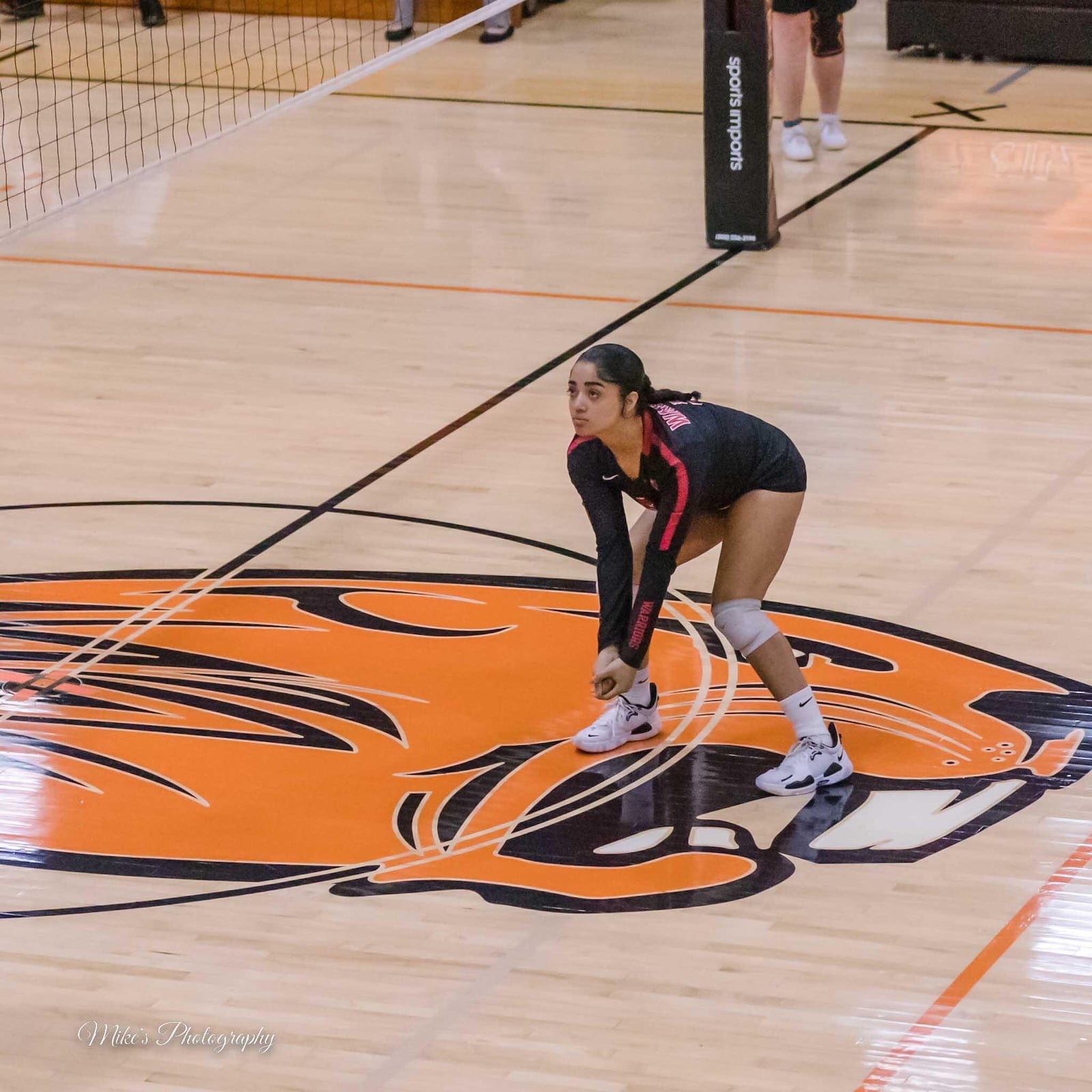 Madison Taylor playing volleyball for Wayne High School. CONTRIBUTED