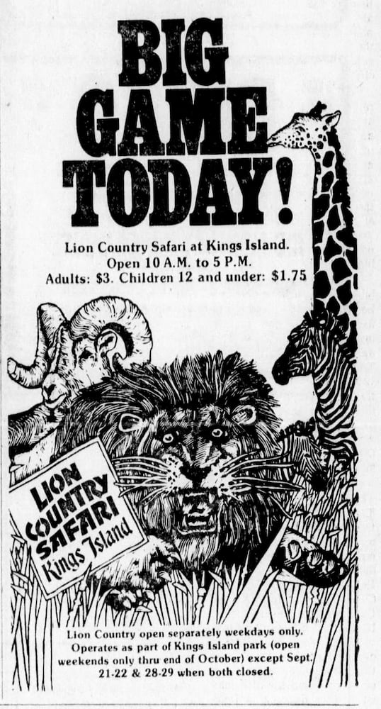 Kings Island vintage ads