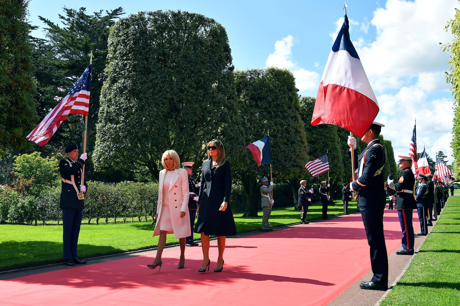 Photos: Trump, world leaders mark 75th anniversary of D-Day in Normandy