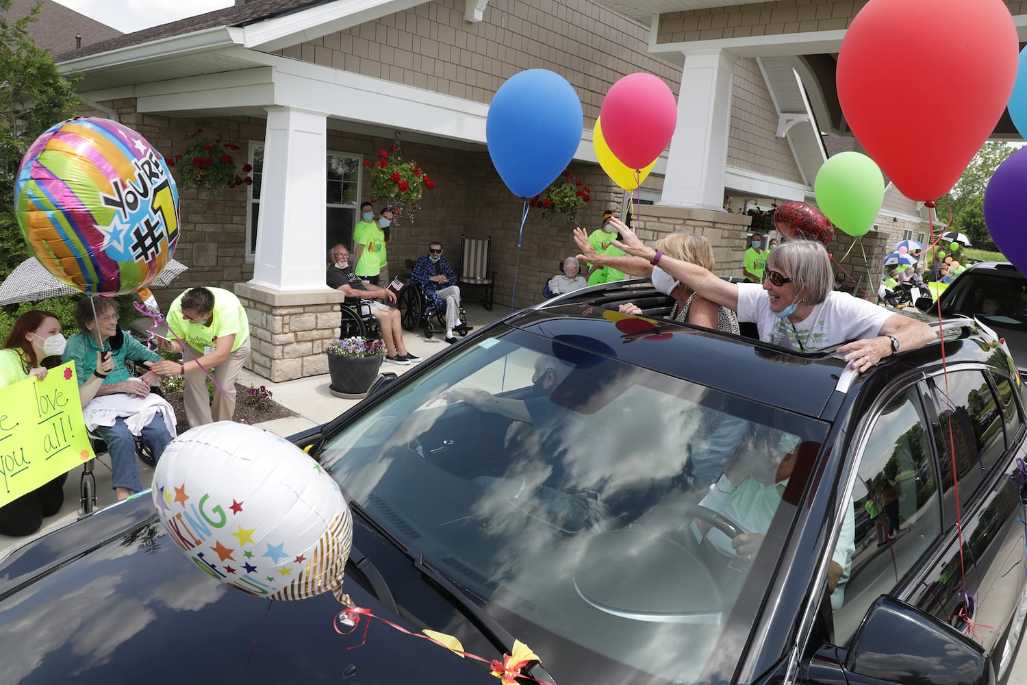 PHOTOS: Family Parade at Wooded Glenn Senior Living