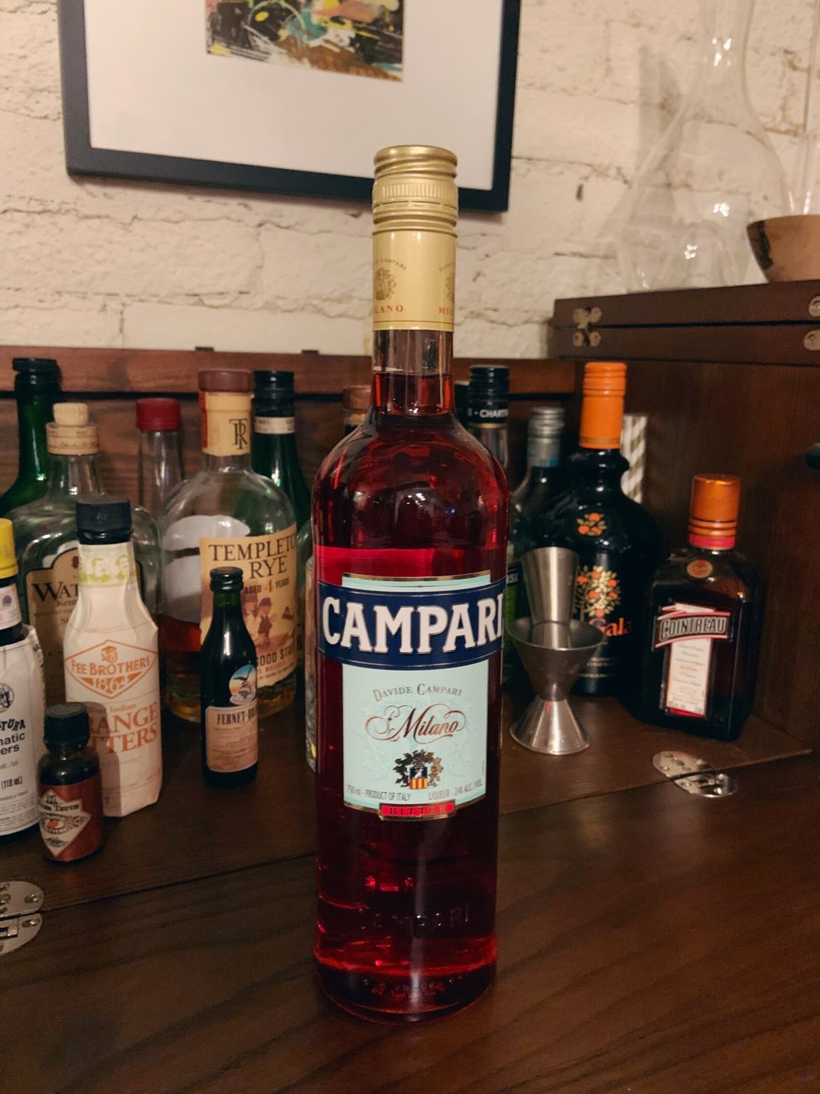 Campari is an Italian liqueur. It is an infusion of herbs and citrus fruit that’s a deep red color and is extremely bitter. But when mixed with the right ingredients, it can create a beautifully balanced drink. CONTRIBUTED