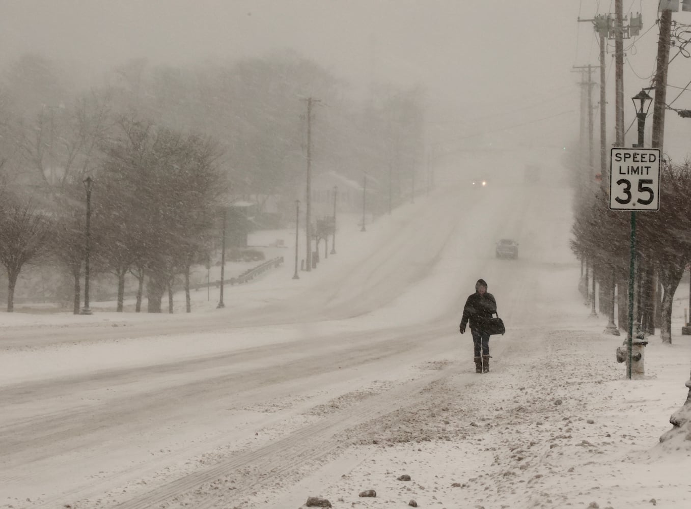 Winter weather strikes the Miami Valley