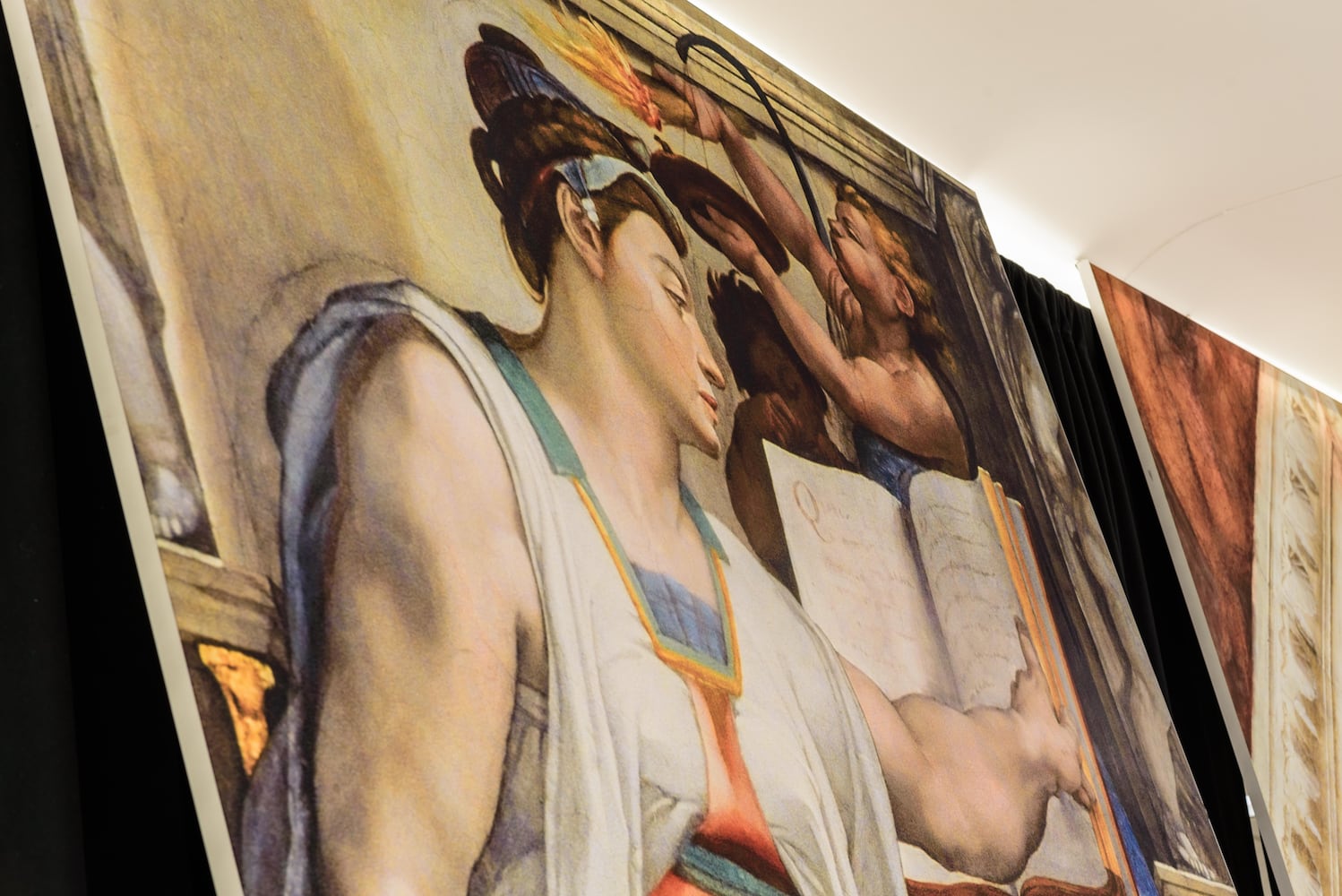 PHOTOS: A sneak peek of Michelangelo’s Sistine Chapel: The Exhibition at The Mall at Fairfield Commons