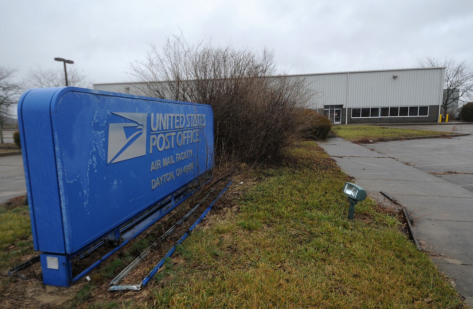 This former U.S. Post Office facility is a future Joby Aviation building, located at 3571 Concorde Drive on the Dayton International Airport campus. MARSHALL GORBY\STAFF