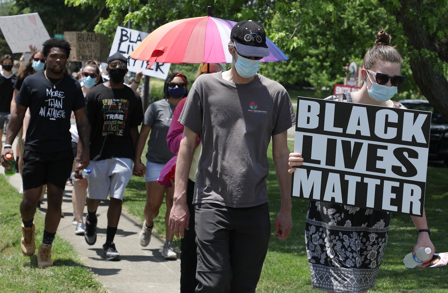 PHOTOS: Black Lives Matter March In New Carlisle