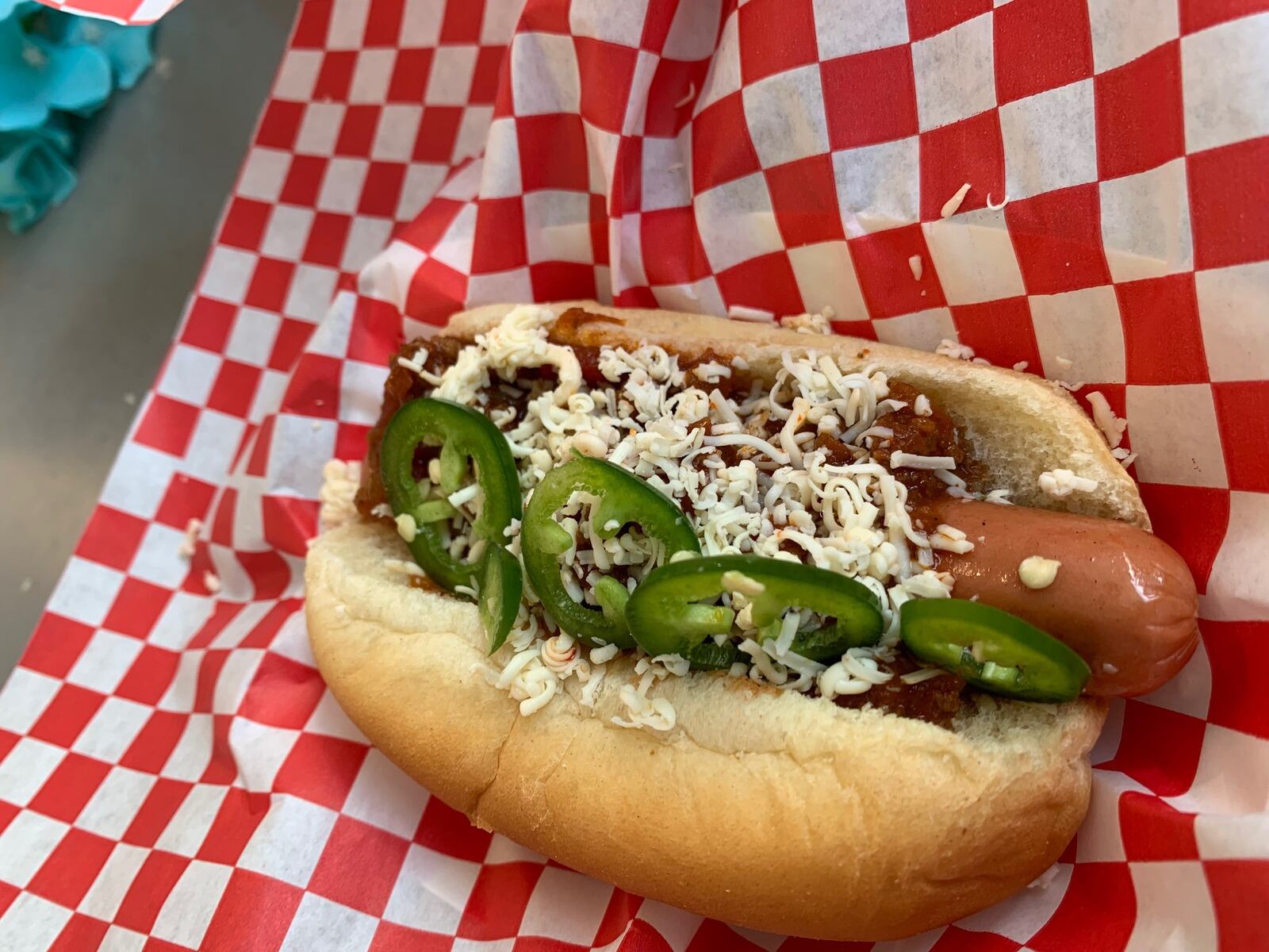 The Kings Island Death Dog available during its Tricks and Treats fall festival. ALEXIS LARSEN/CONTRIBUTED