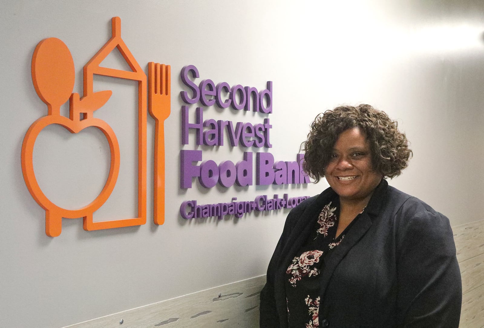 Tyra Jackson, has resigned as executive director of the Second Harvest Food Bank of Champaign, Clark and Logan Counties, and the agency is searching for a new leader. BILL LACKEY/STAFF