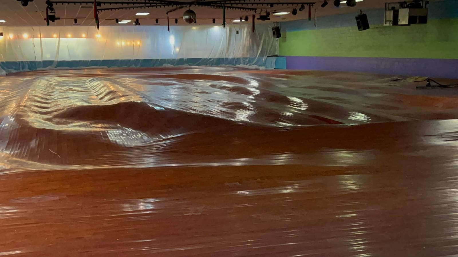 USA Skate Center, located at 2340 Valley Loop Road, was forced to close and make repairs after flooding on Christmas day last year. Contributed