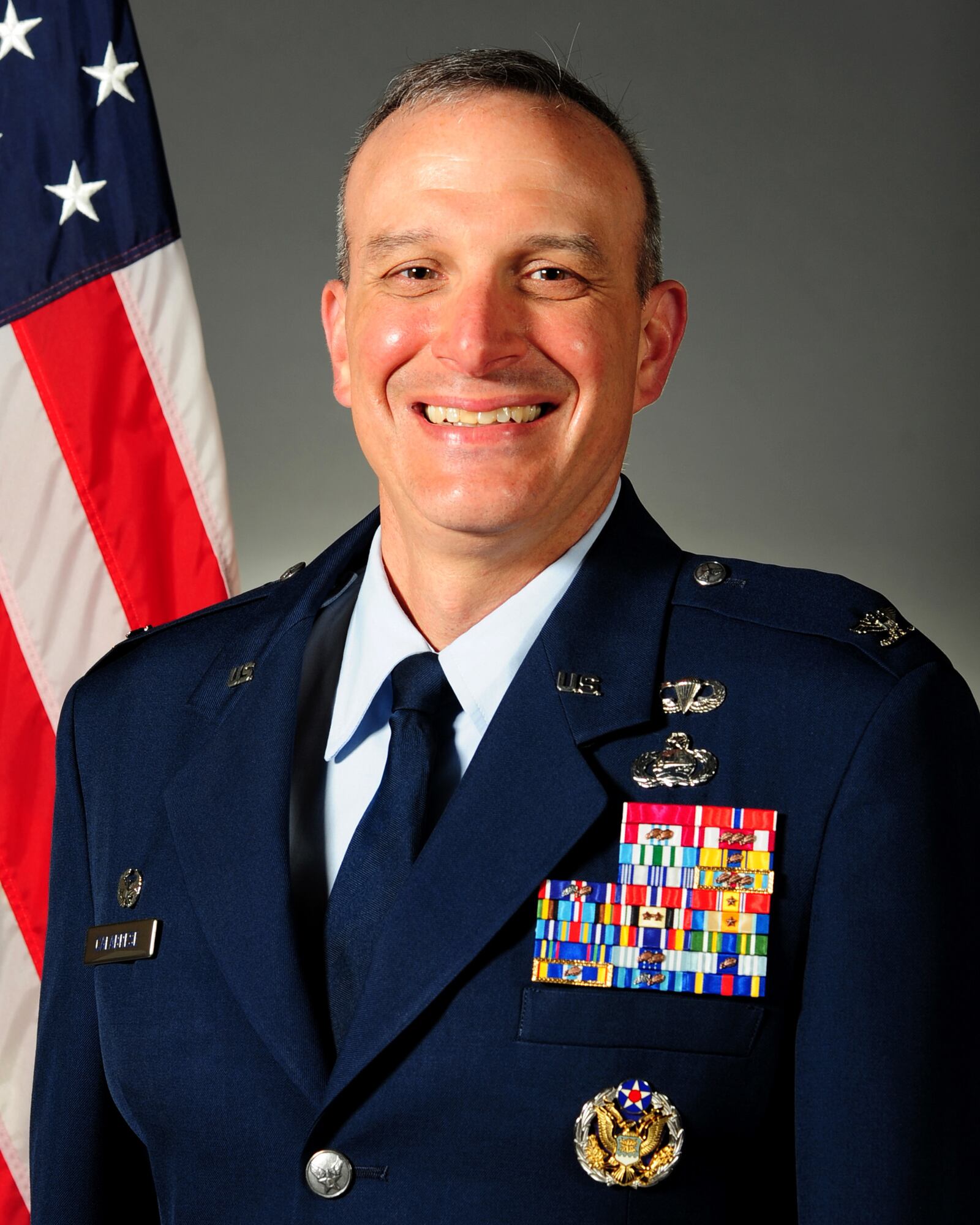 Col. Maurizio D. Calabrese is the Commander, National Air and Space
Intelligence Center, Wright-Patterson Air Force Base, Ohio. Air Force photo