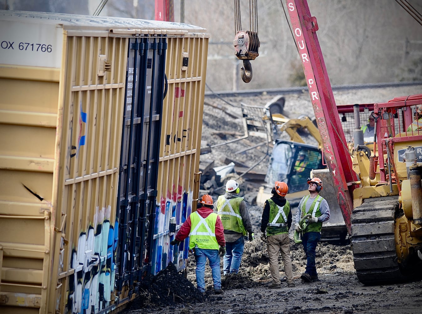 Train derailment, Clark county cleanup