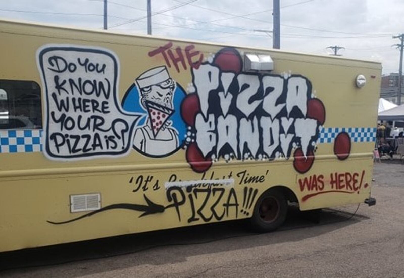 The Pizza Bandit food truck will be making its debut next week at the Yellow Cab Tavern.