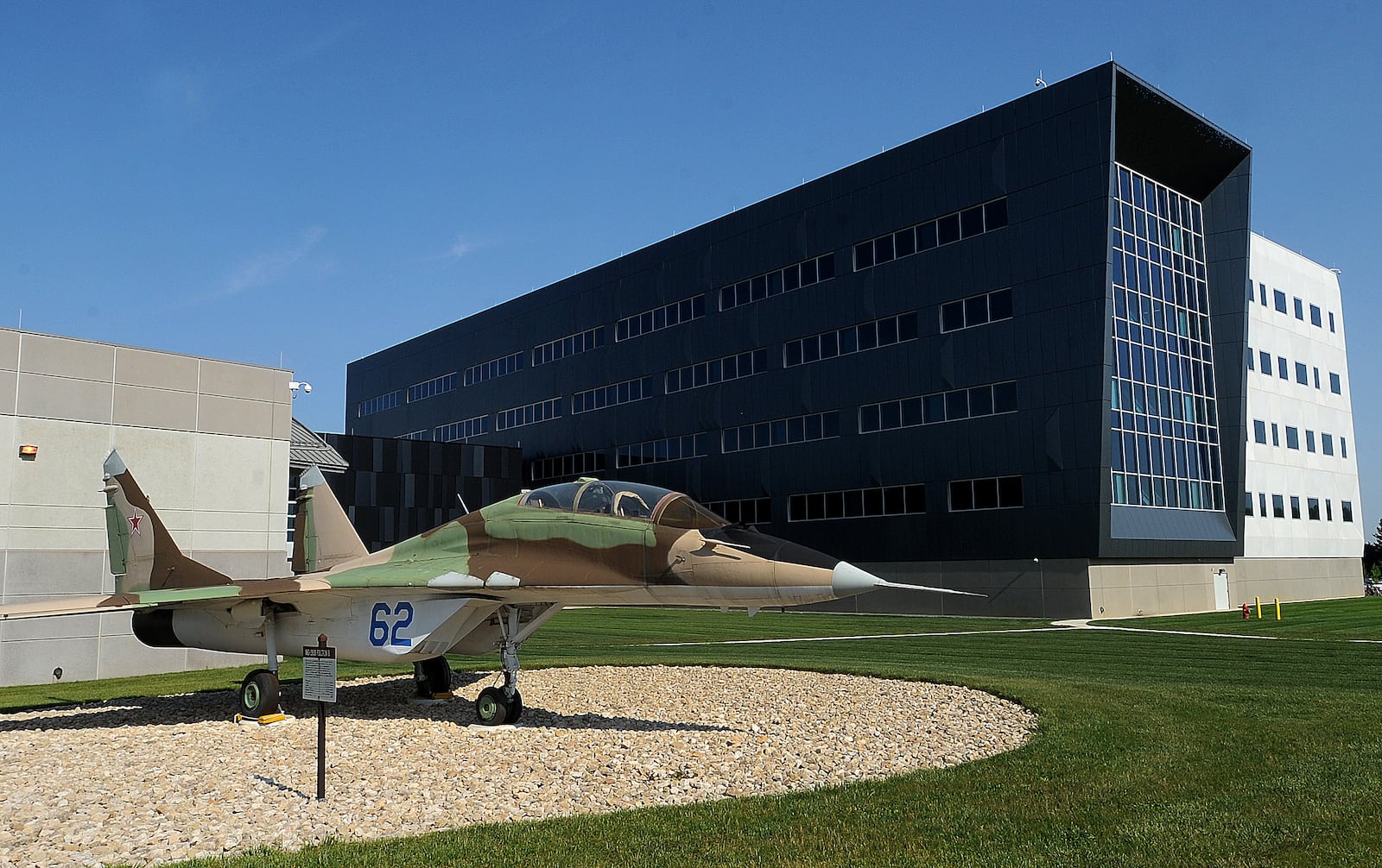 The official ribbon cutting ceremony for the National Air and Space Intelligence Center (NASIC) took place Monday, May 13, 2024. MARSHALL GORBY\STAFF