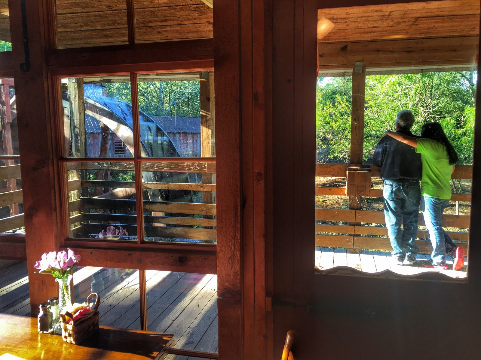 Built in 1802, the historic Clifton Mill is an operating water-powered grist mill. It provided cornmeal to federal soldiers during the War of 1812.