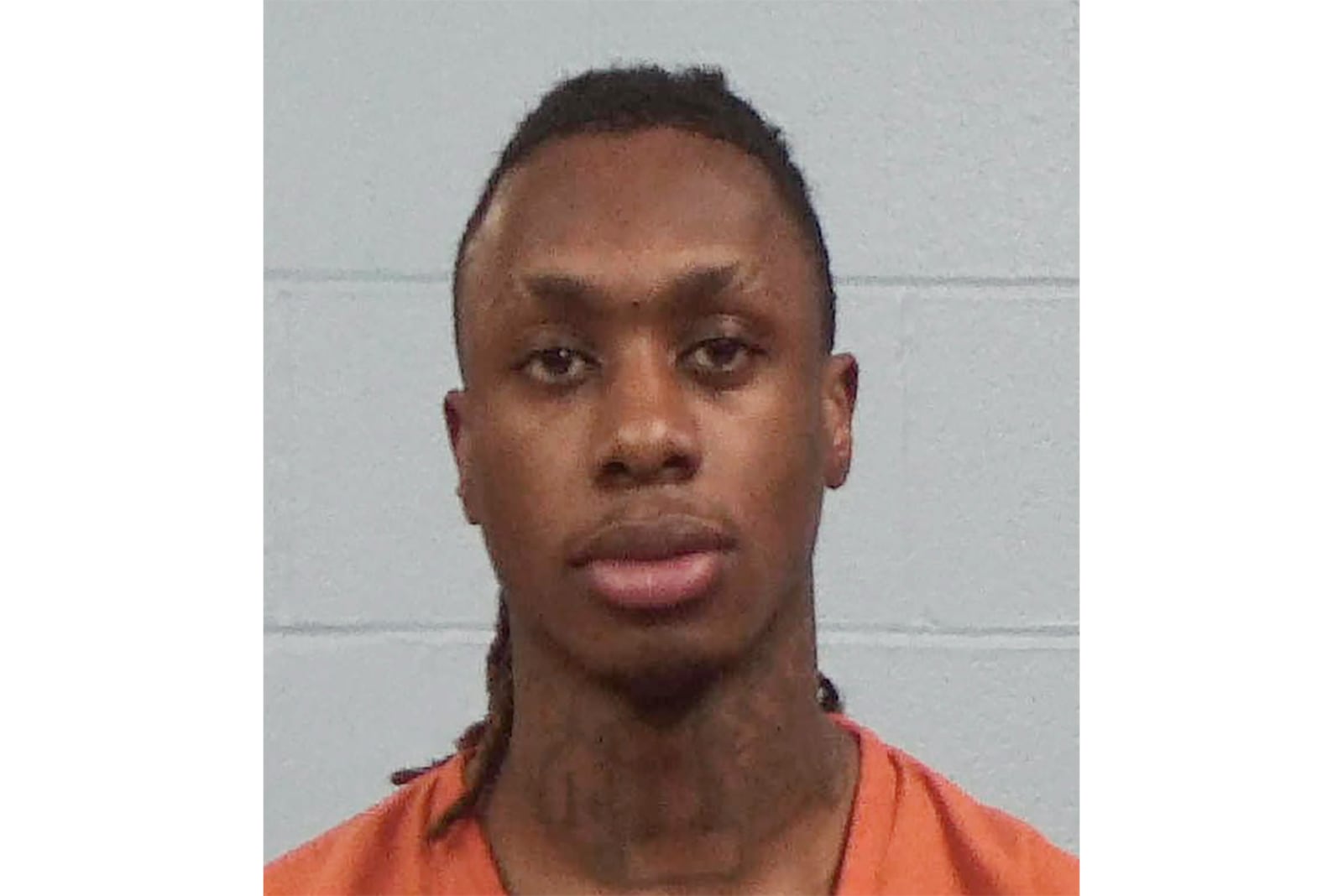 This photo provided by Williamson County Sheriff’s Office on Saturday, March 8, 2025 shows Xavier Worthy. (Williamson County Sheriff’s Office via AP)