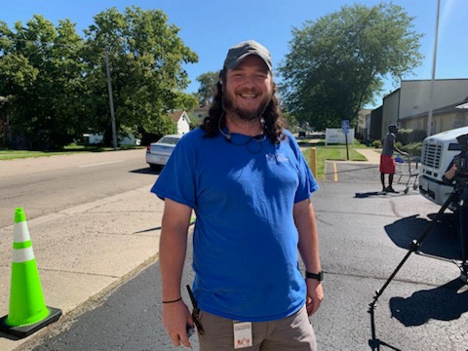 Second Harvest Food Bank Development Director Direct Service Specialist Elliott Martin.