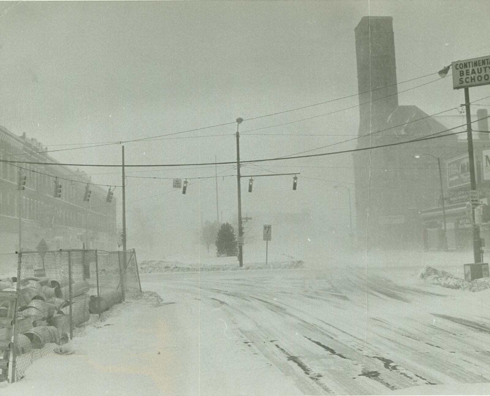 A scene from the Great Blizzard of 1978, whose biggest snowfall came on Jan. 26, 1978. CLARK COUNTY HISTORICAL SOCIETY