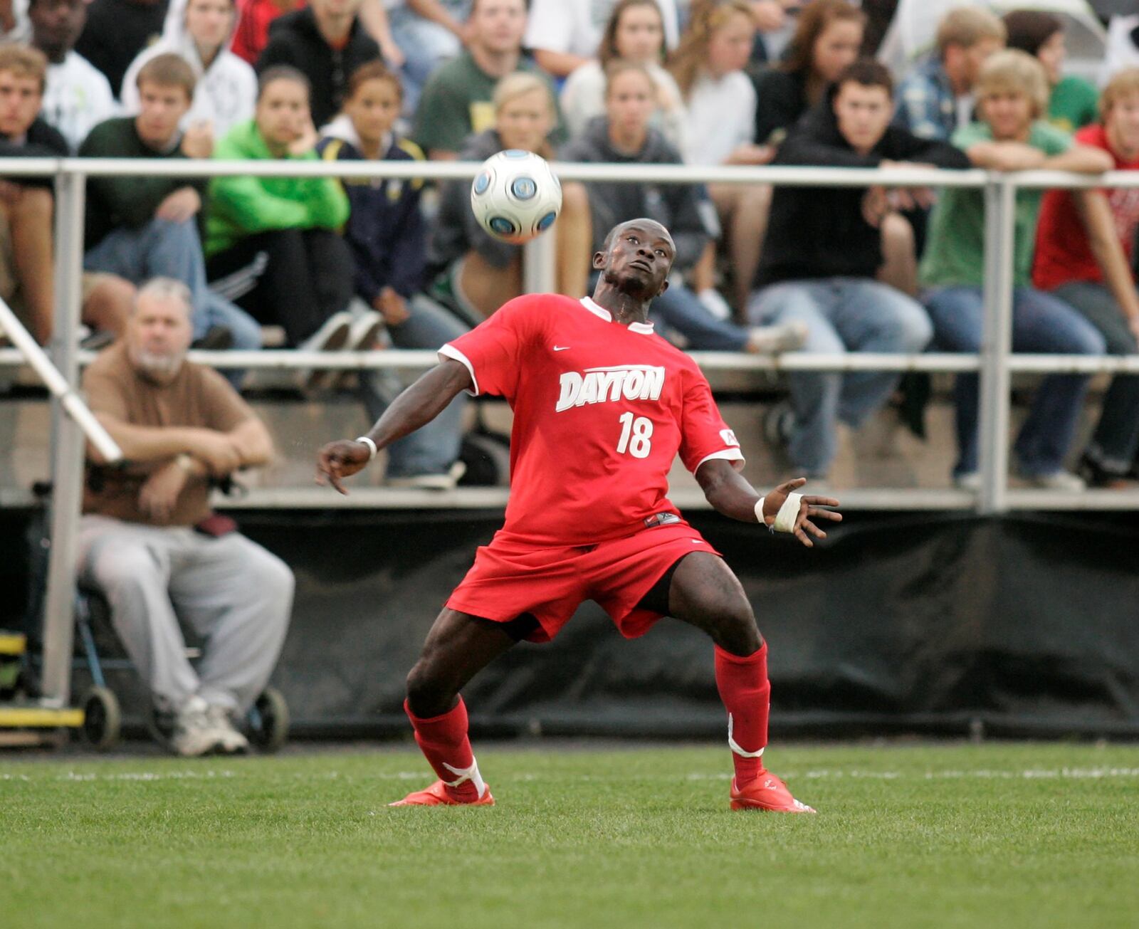 Isaac Kissi played soccer three years for Dayton Flyers. He made the all A-10 Tournament team in 2008 and led Flyers in goals and points in 2009 season when UD won regular season A-10 title. Erik Schelkun/CONTRIBUTED