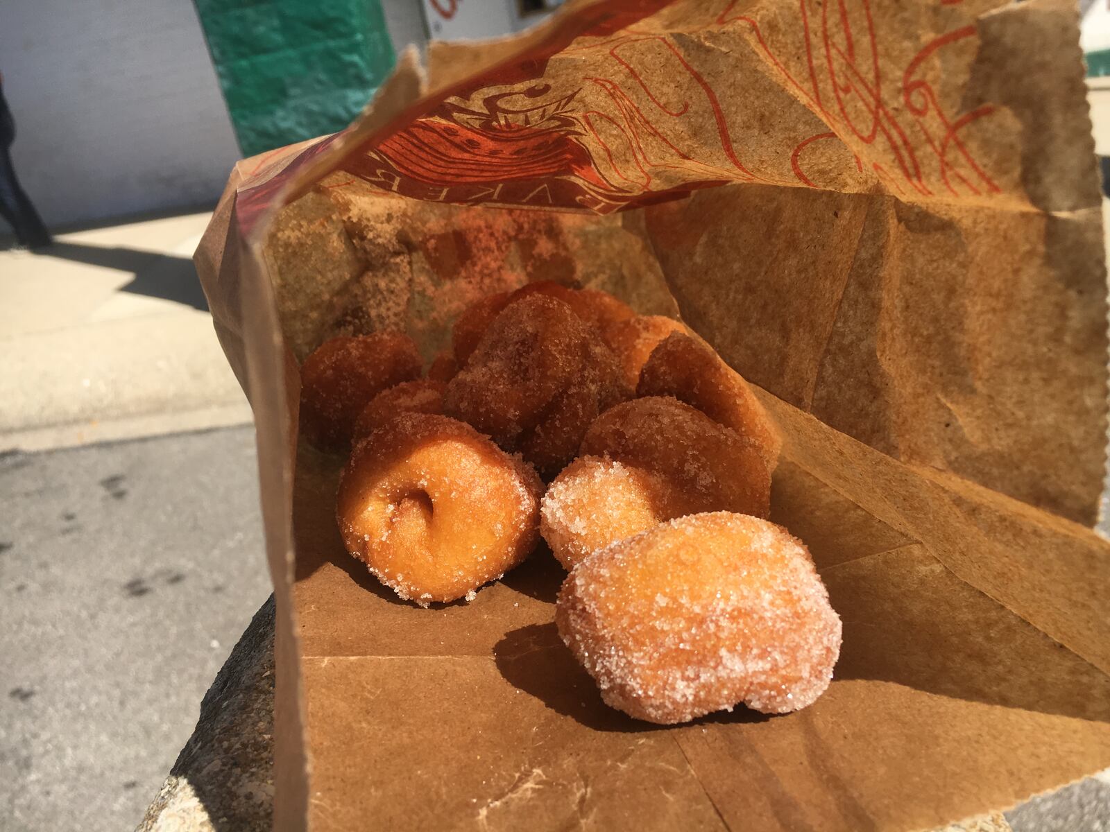 Who knew donuts with, um, sauerkraut could be so tasty? These treats are available at the Ohio Sauerkraut Festival.