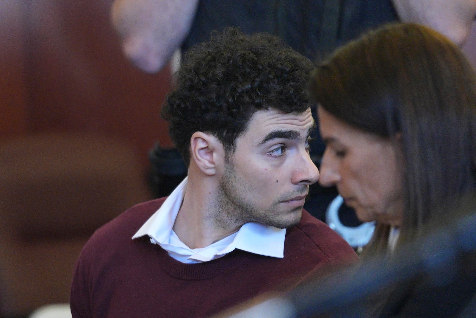 Luigi Mangione appears in Manhattan Criminal court for his arraignment on state murder and terror charges in the killing of UnitedHealthcare CEO Brian Thompson, Monday, Dec. 23, 2024, in New York. (Curtis Means/Pool Photo via AP)