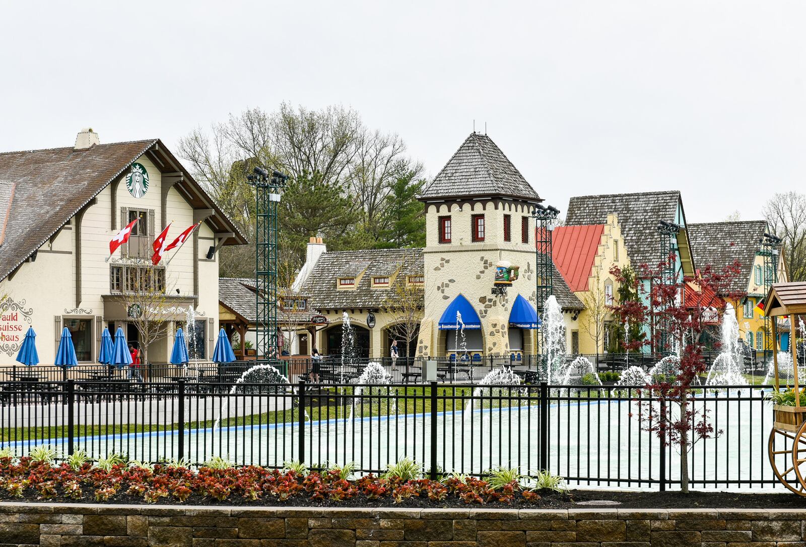 Kings Island held their media day event previewing what to expect this year Wednesday, April 17, 2019 in Mason. The Kings Mills Antique Autos are back in action and The Beast is celebrating forty years in operation this season. The park entrance has been upgraded with improvements to the Royal Fountain, building facades and new pavers and landscaping in that area. NICK GRAHAM/STAFF