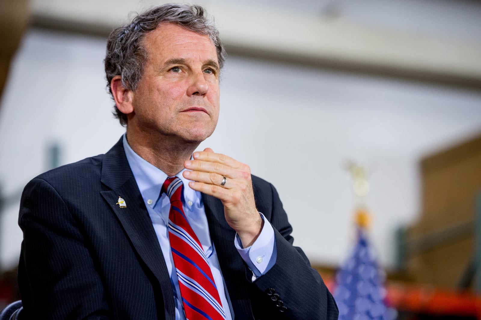 Ohio Sen. Sherrod Brown (AP Photo/Andrew Harnik)