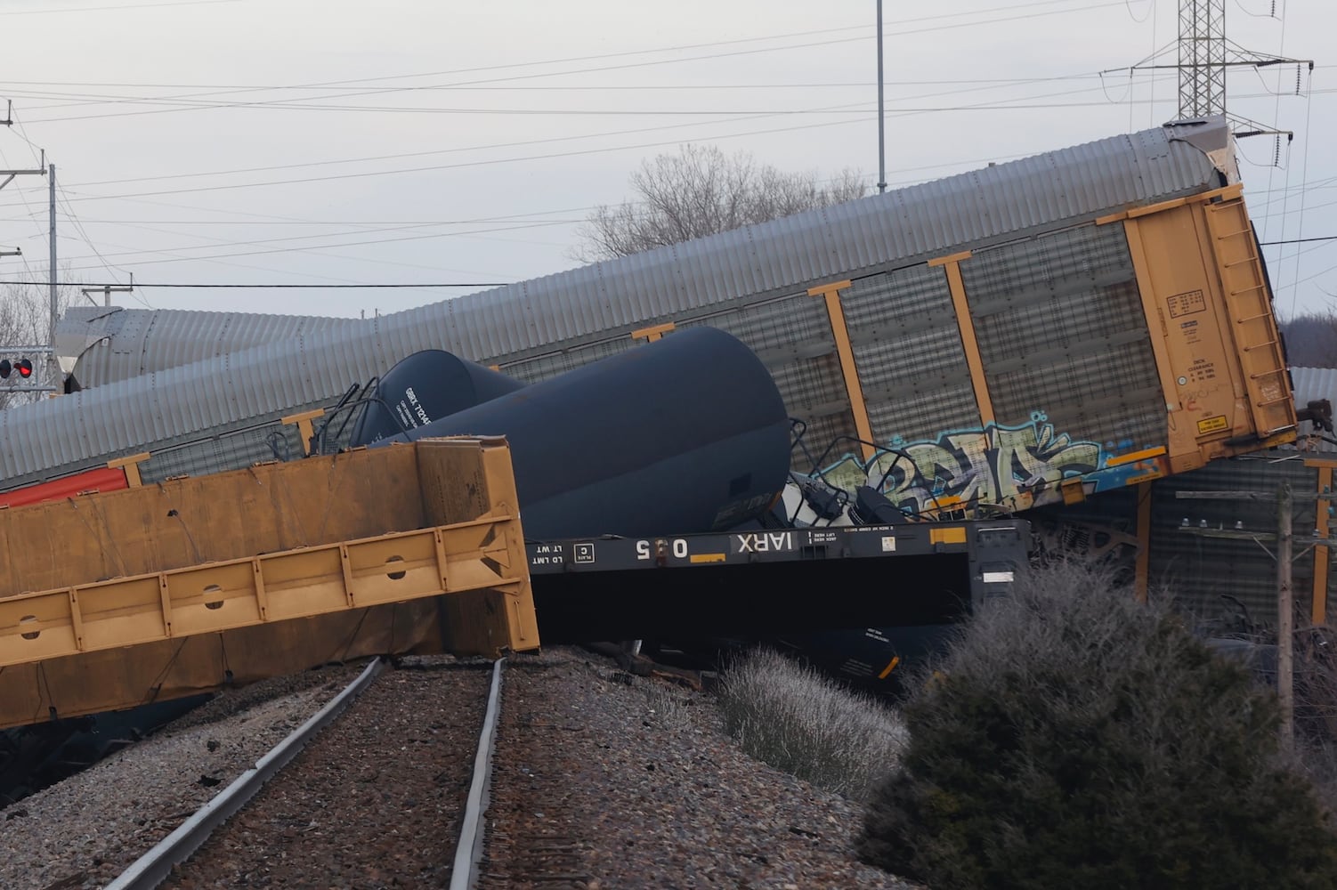 Clark County Train Derailment 