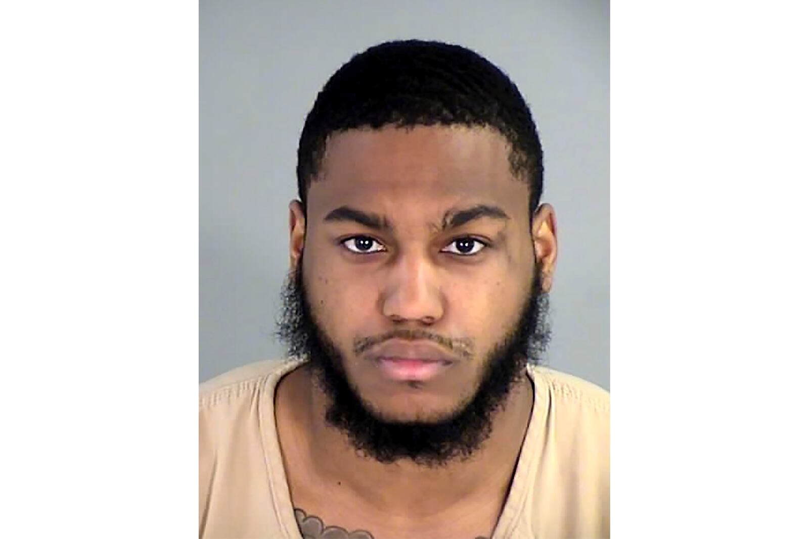 FILE - This booking photo released by the Henrico County Sheriff's Office shows Christopher Darnell Jones Jr., who was arrested on Nov. 14, 2022, in the fatal shooting of three football players at the University of Virginia. (Henrico County Sheriff's Office via AP, File)