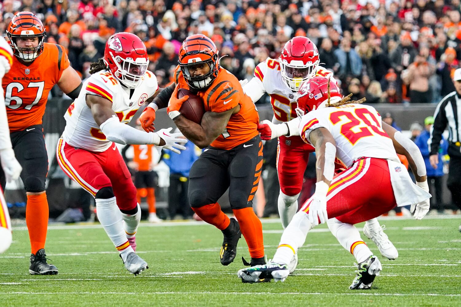 Chiefs Bengals Football