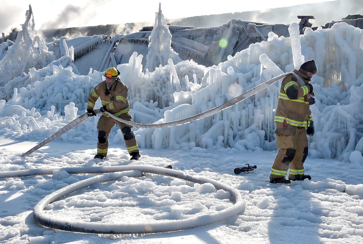 Tri-State Pallett Fire Aftermath