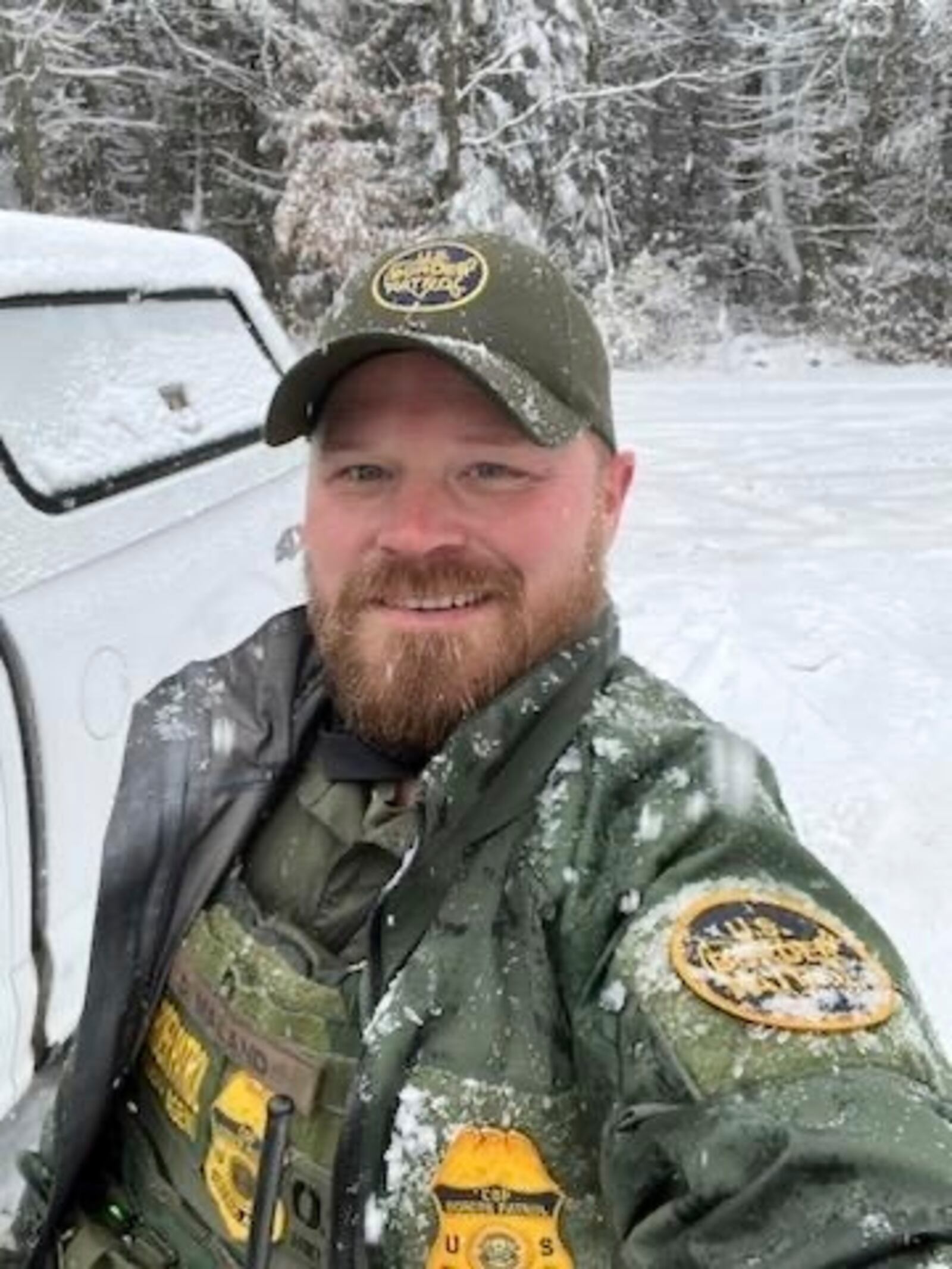 This undated image courtesy of Joan Mussa shows U.S. Border Patrol agent David Maland, who was killed Monday, Jan. 20, 2025, following a traffic stop. (David Maland/Joan Mussa via AP)