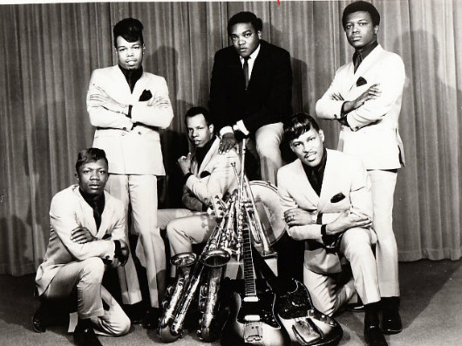 The Ohio Players. Photo: Dayton Daily News ArchiveThe celebrated Dayton funk band won the 1976 Grammy in the Best Album Package Category for Honey (Jim Ladwig was the art director).