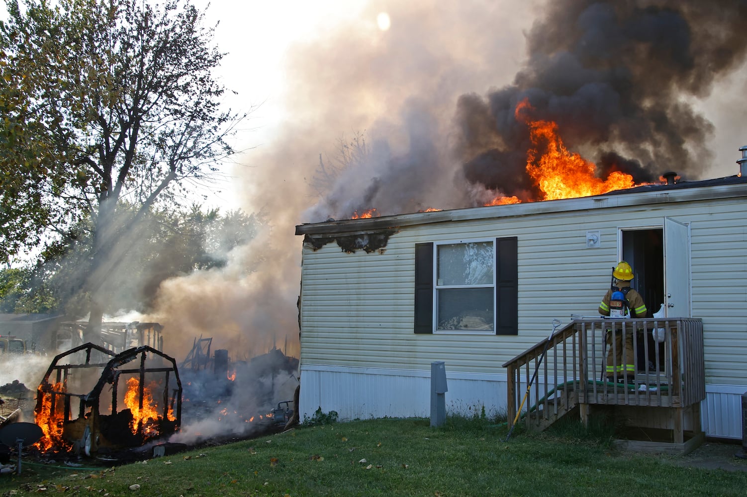 Mobile Homes Fire SNS