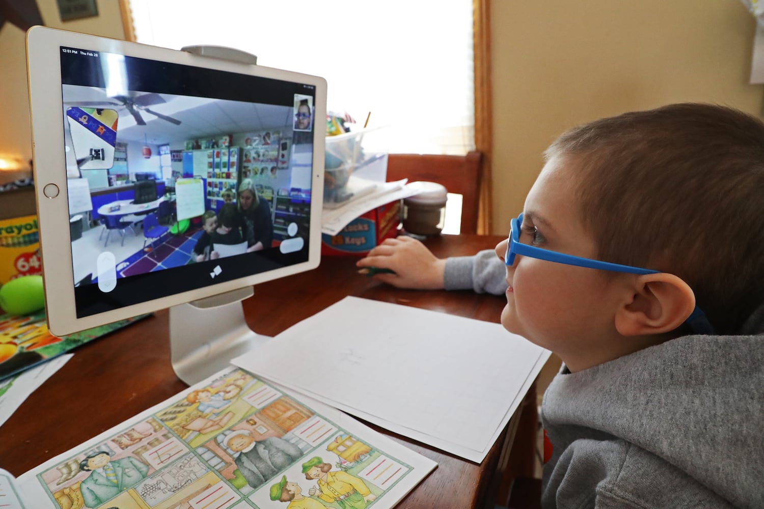 PHOTOS: Robot Helps Boy Attend School