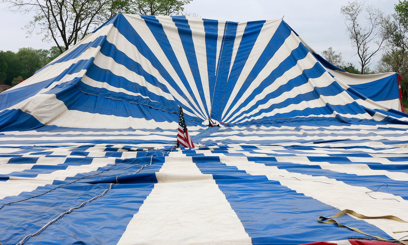 Circus Tent Raising SNS