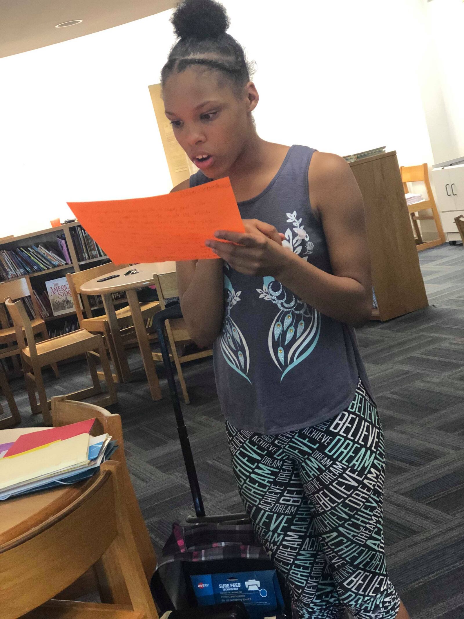 Faith Clemons' poem Orange is part of the book "The WRITElife Village presents: After the Tornado; Rainbow Poetry and Fresh Apples."