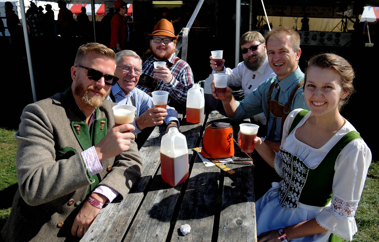 Minster is a small village located approximately one hour north of Dayton. Every year, their Oktoberfest weekend attracts a crowd roughly three times the size of its population of near 3,000. DAVID MOODIE/CONTRIBUTED