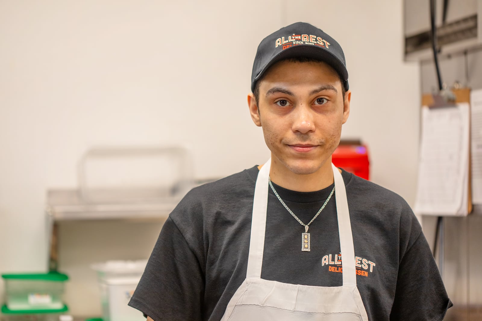 Ted Savage, one of the first employees to ever be hired at the restaurant has earned the title of “Matzo Ball Ninja" perfecting the process of mixing, weighing an hand rolling each matzo ball.