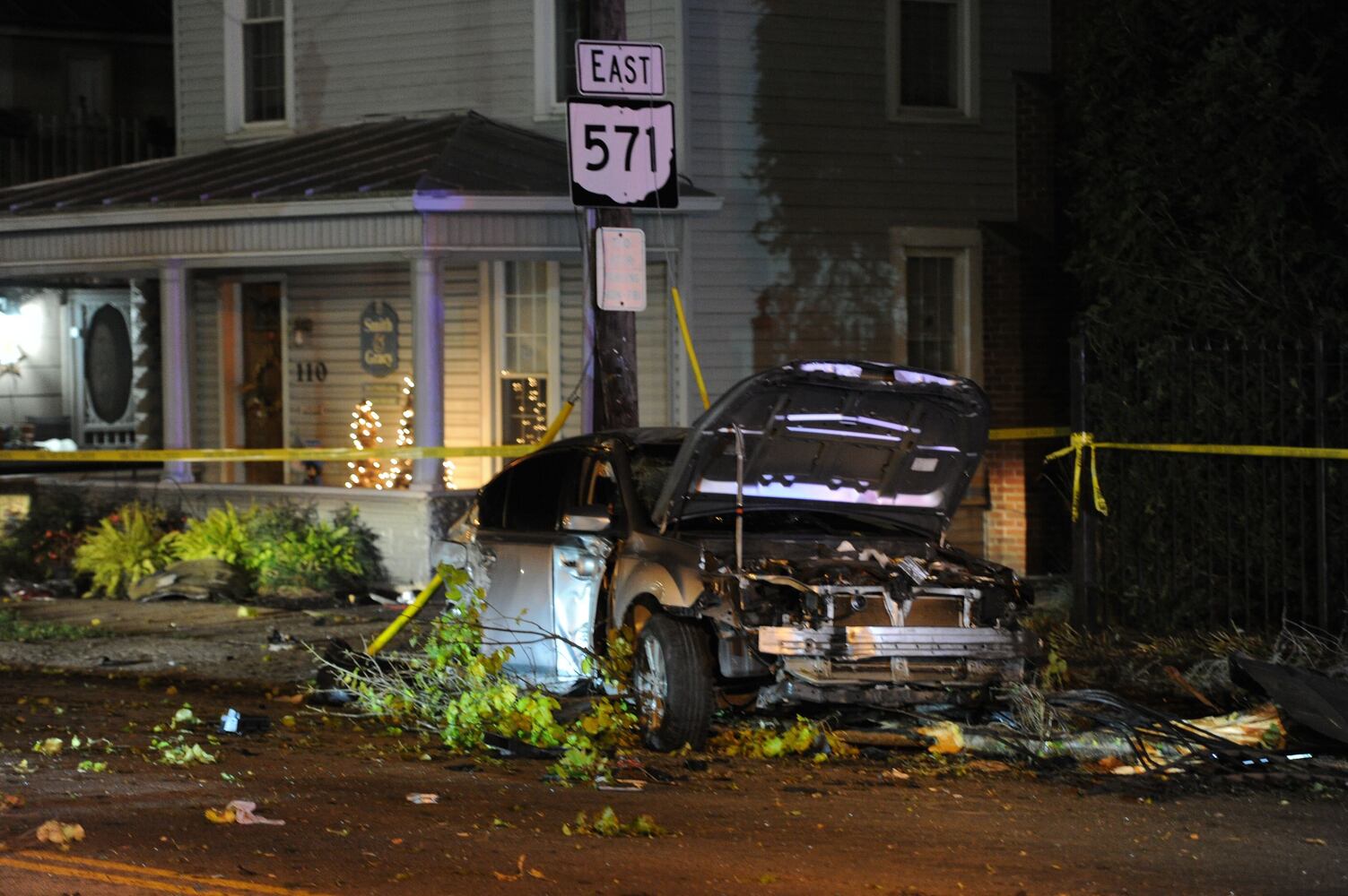 Fleeing car crashes into second vehicle in New Carlisle