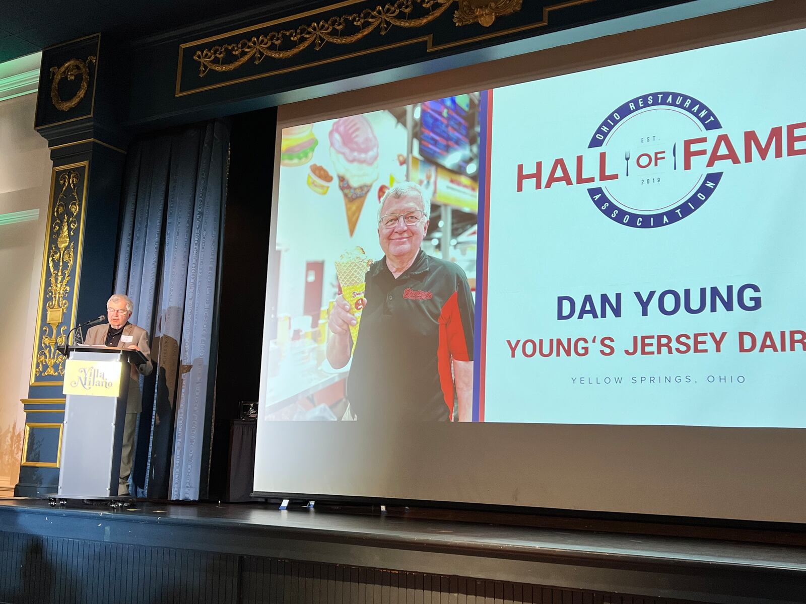 Ohio Restaurant and Hospitality Alliance Awards: Dan Young was inducted into the Hall of Fame