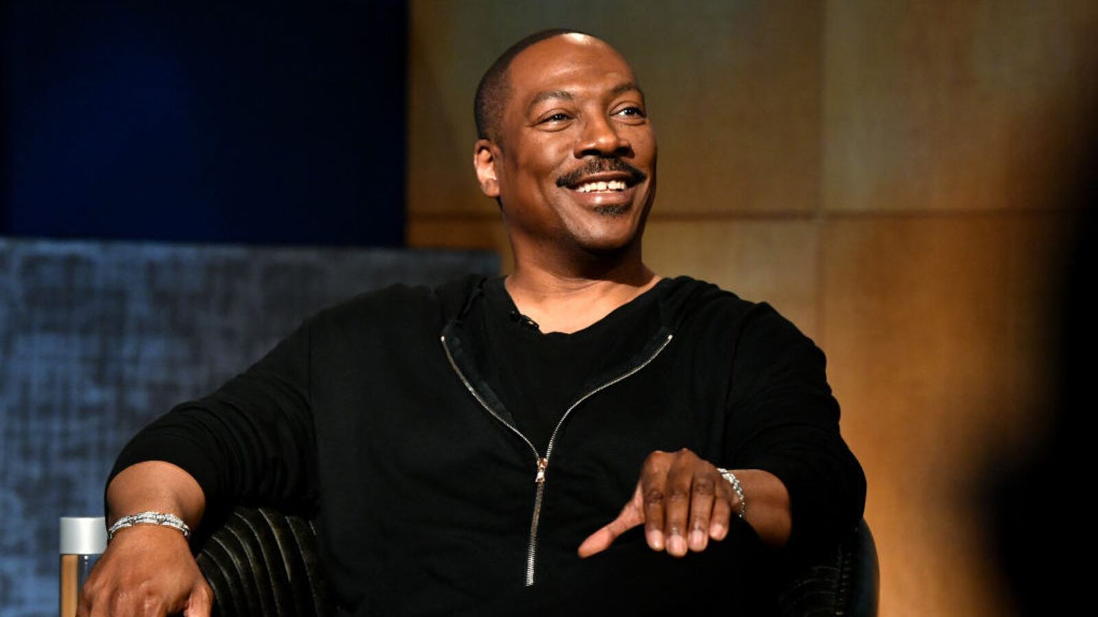 Eddie Murphy speaks onstage during the LA Tastemaker event for Comedians in Cars at The Paley Center for Media on July 17, 2019 in Beverly Hills City.