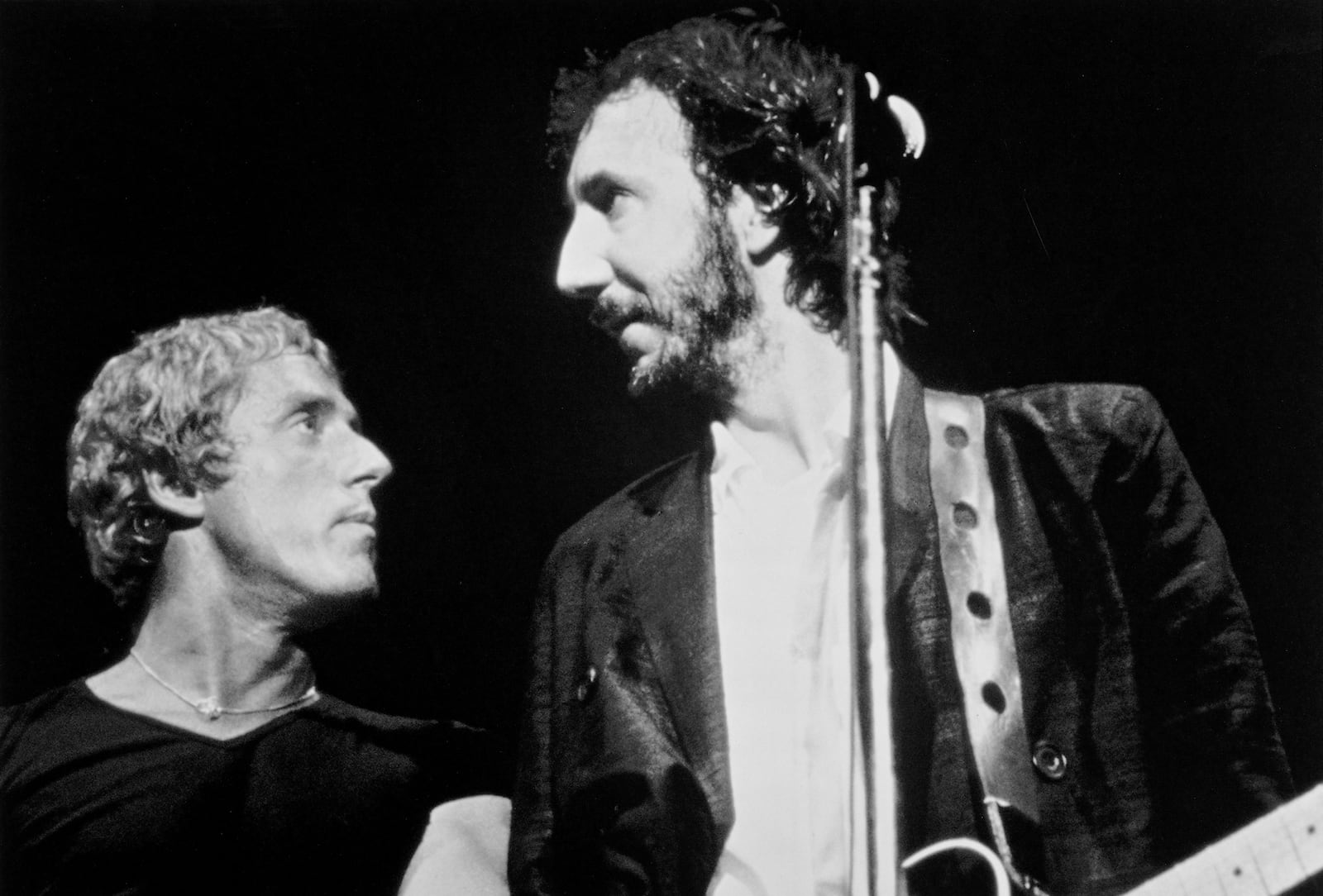 The Who's Roger Daltrey (left) and Pete Townshend circa 1979.