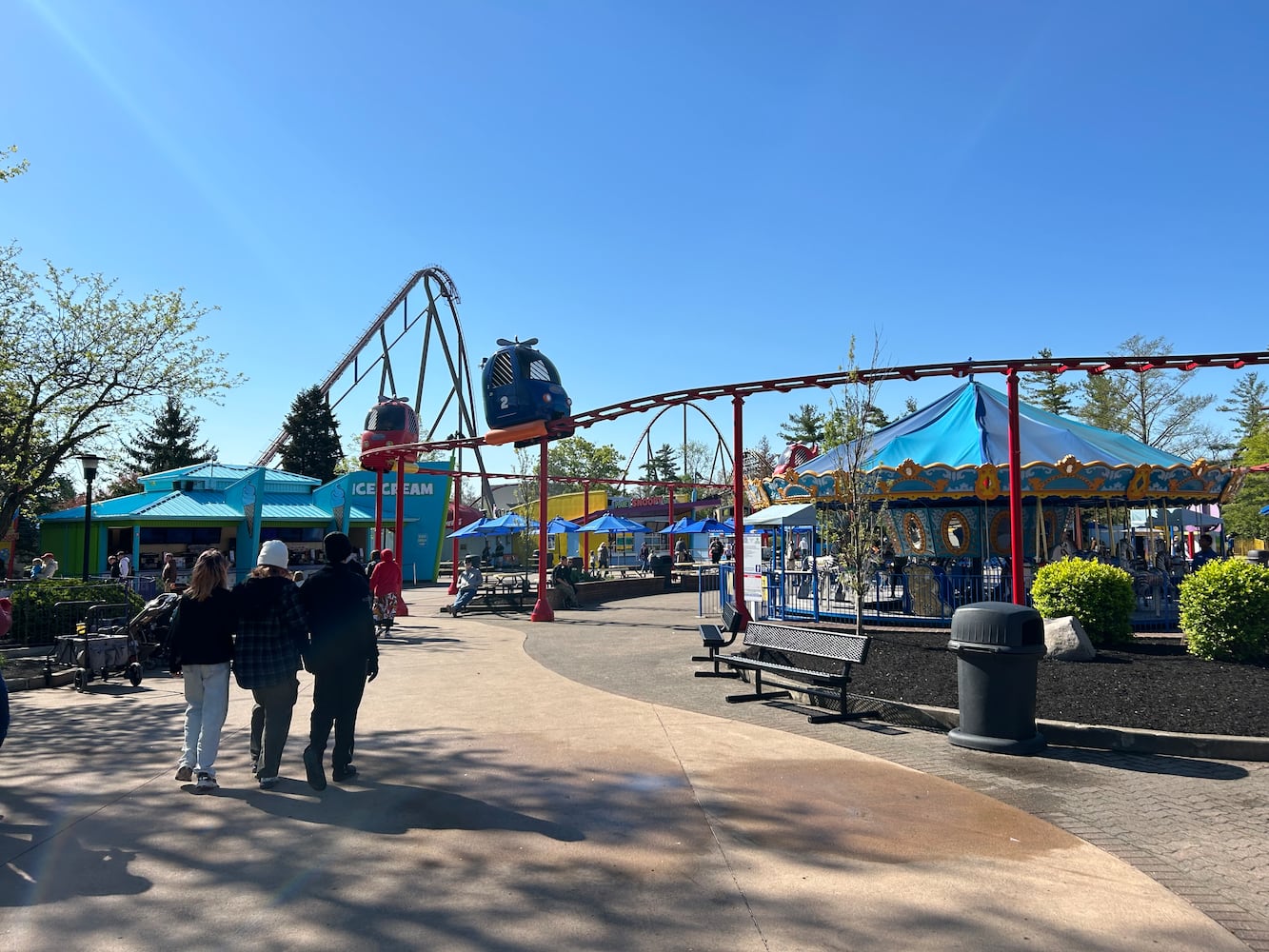 Kings Island Opening Day 2024