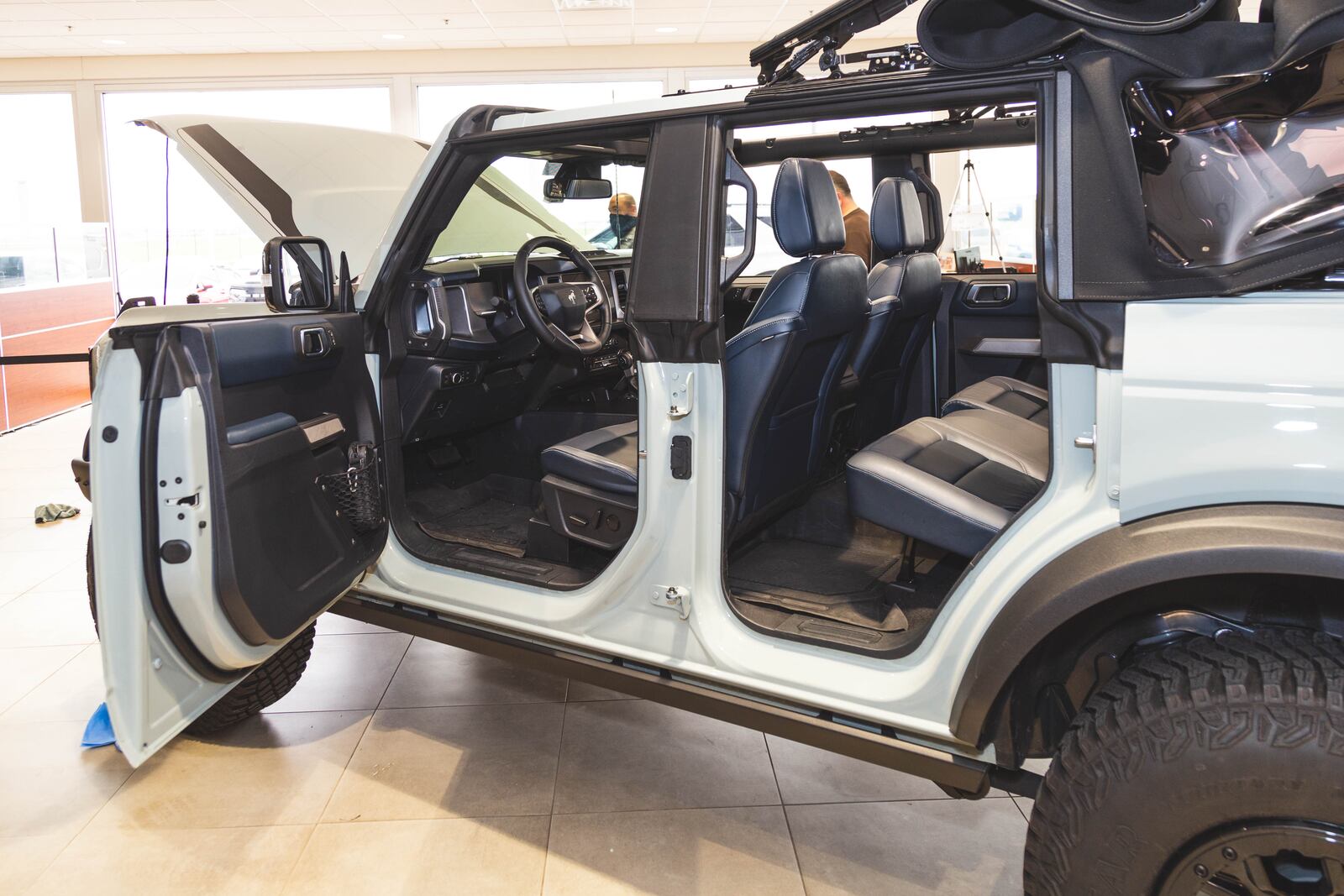 Beau Townsend Ford in Vandalia showed off the new 2021 Ford Full-Size Bronco in its showroom at an event Monday that attracted city leaders and Ford Motor Company representatives. CONTRIBUTED