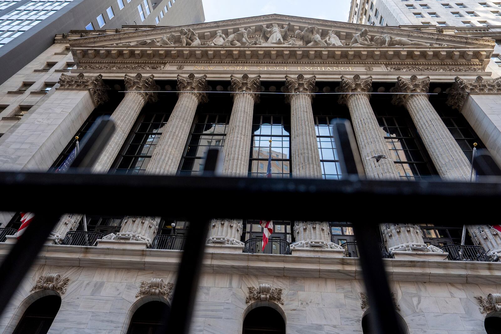 The New York Stock Exchange, Tuesday, Jan. 28, 2025, in New York. (AP Photo/Julia Demaree Nikhinson)