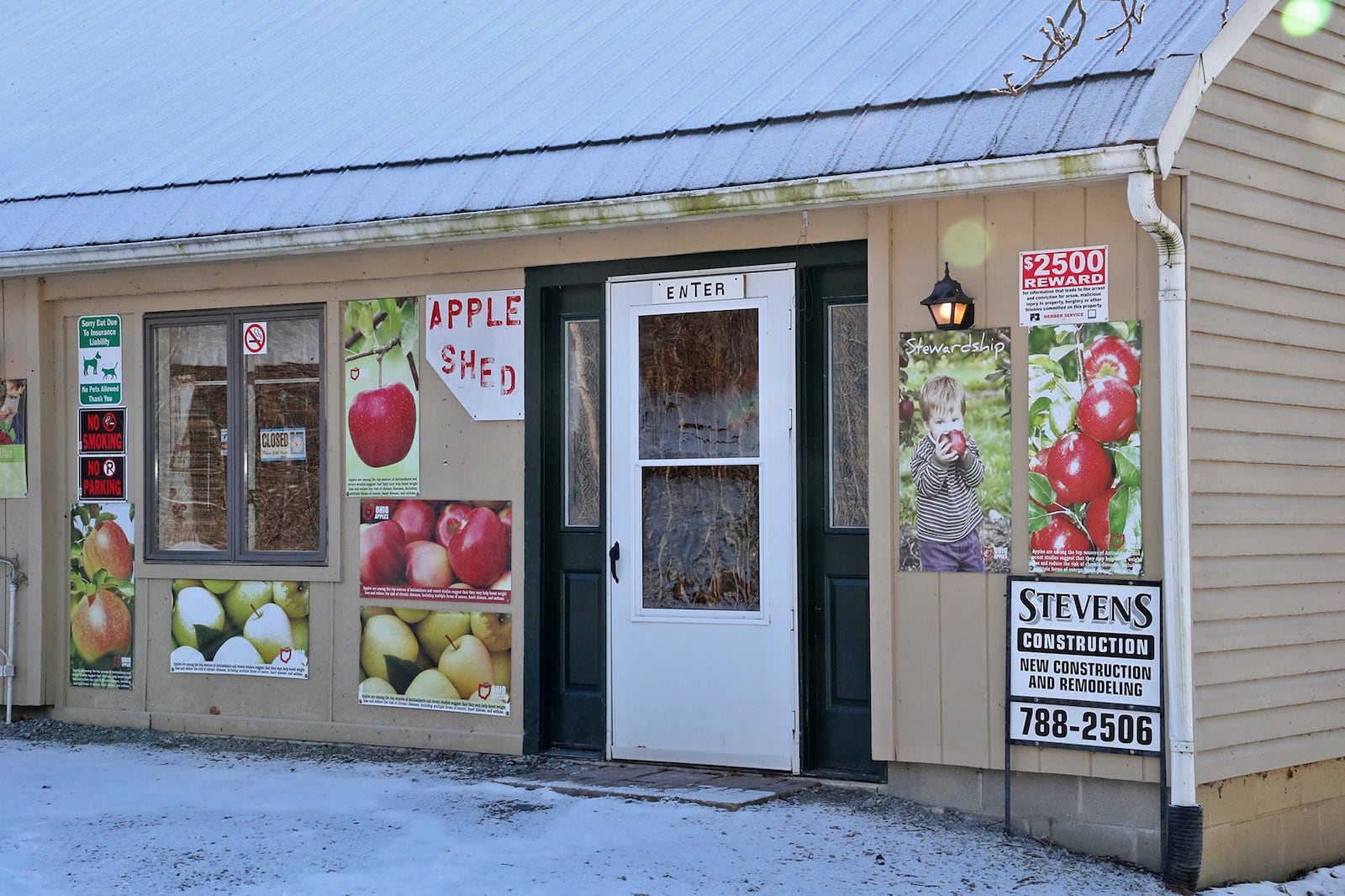 The Apple Shed store at Stevens Family Bakery & Orchard. BILL LACKEY/STAFF